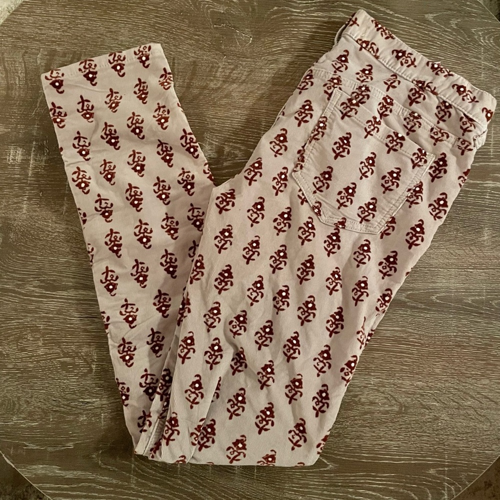 Free People Corduory Skinny Pants